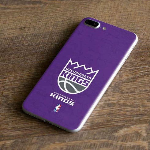 NBA Sacramento Kings Distressed iPhone 8 Plus Skin